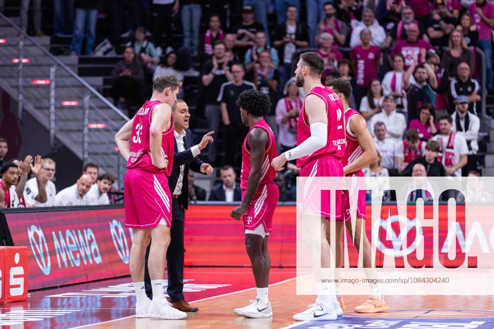 EasyCredit Basketball Bundesliga, Telekom Baskets Bonn vs. Science City Jena, October 9, 2026. Brief remarks by Marko Stankovic, head coach of Telekom Baskets Bonn, during the easyCredit Basketball Bundesliga game between Telekom Baskets Bonn and Science City Jena on October 9, 2026, at the Telekom Dome in Bonn.