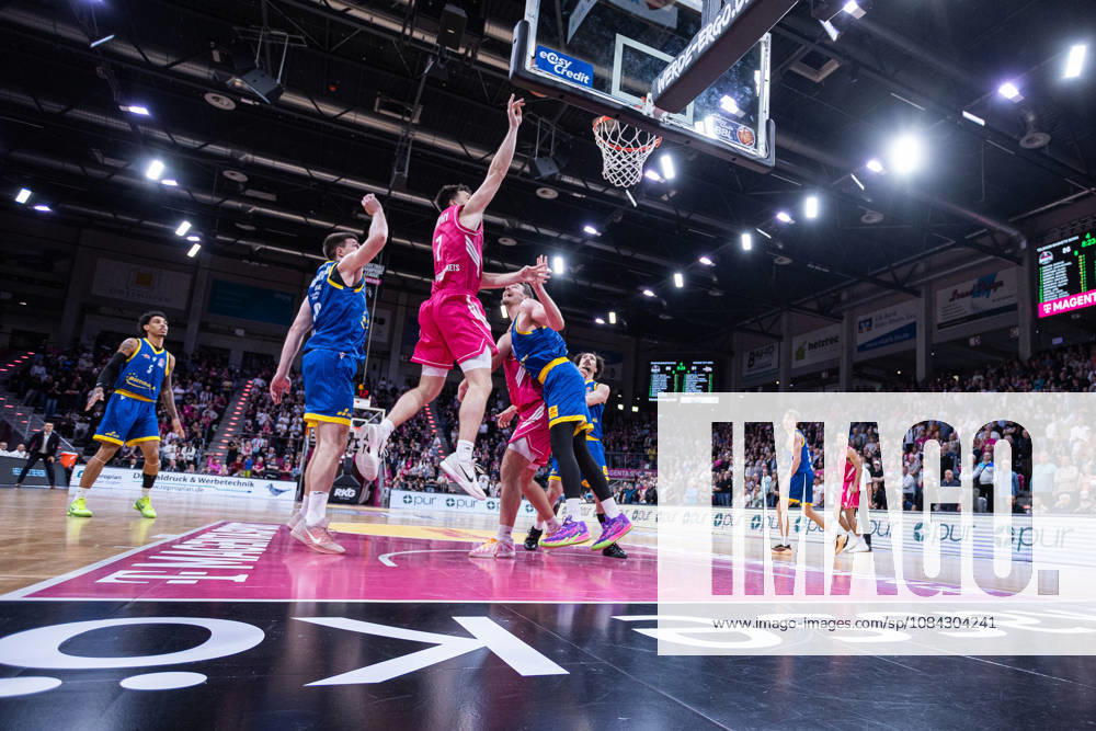 EasyCredit Basketball Bundesliga, Telekom Baskets Bonn vs. Science City Jena, October 9, 2026; Grayson Murphy scores 7 points for Telekom Baskets Bonn; easyCredit Basketball Bundesliga, Telekom Baskets Bonn vs. Science City Jena, October 9, 2026, Telekom Dome Bonn