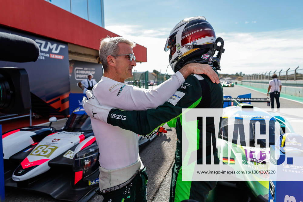 AUTO - MLC 2026 - PORTIMAO 71 AUST Stefan (ger), FERNANDEZ-LASER Felipe (ger), Rinaldi Racing, Ligier JS P325 - Toyota, LMP3 Pro Am, portrait podium, portrait celebration during the 6th round of the 2026 Michelin Le Mans Cup on the Autodromo Internacional do Algarve from October 8 to 10, 2026 in Portimao, Portugal - PortimaoPortugal