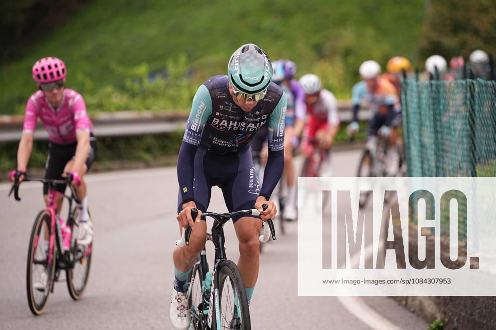 Italy s Antonio Tiberi of Bahrain Victorious during the 120th edition of the Il Lombardia, Tour of Lombardy cycling race, a 239 km one day race from Bergamo to Como on October 10, 2026, Italy.