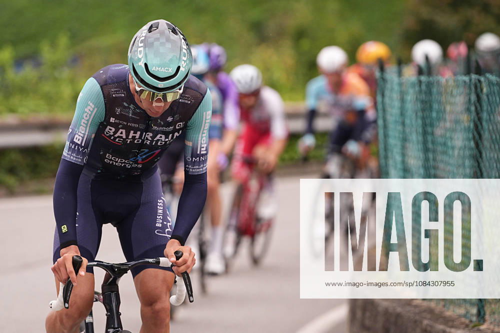 Italy s Antonio Tiberi of Bahrain Victorious during the 120th edition of the Il Lombardia, Tour of Lombardy cycling race, a 239 km one day race from Bergamo to Como on October 10, 2026, Italy.
