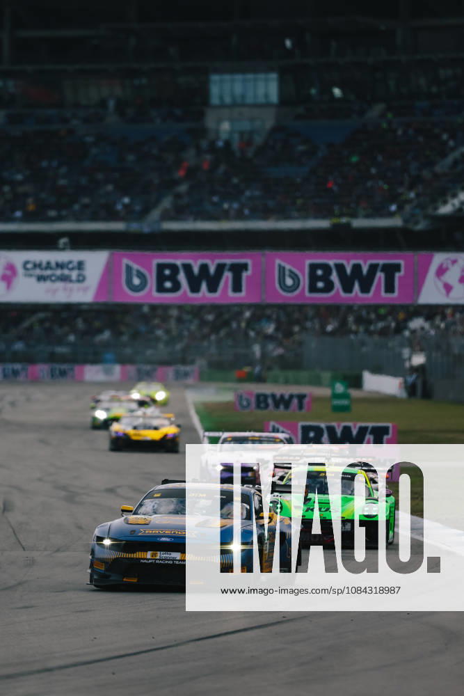 DTM, 15. + 16. Rennen Hockenheim 2026 36 Ford Mustang GT3, HRT Ford Racing: Arjun Maini, 90 Porsche 911 GT3 R (992), Manthey: Ricardo Feller - picture by Gruppe C Photography Sachsenring Germany