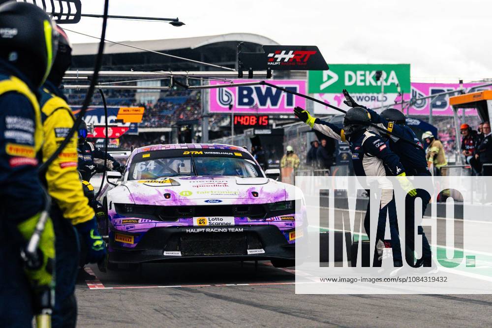 DTM, 15. + 16. Rennen Hockenheim 2026 64 Ford Mustang GT3, HRT Ford Racing: Finn Wiebelhaus - picture by Gruppe C Photography Sachsenring Germany