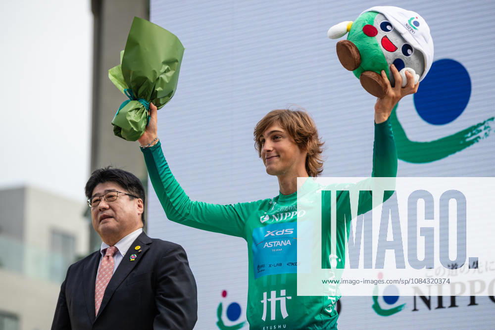 Tour De Kyushu Stage Finishes In Fukuoka s Tenjin For The First Time Matteo Malucelli of XDS Astana Team wins Stage 1 of the Mynavi Tour de Kyushu 2026 at the finish line on Tenjin Bridge in Fukuoka, Japan, on October 10, 2026. The Italian won the 152.0-kilometer Saga-Fukuoka stage in 3 hours 9 minutes 51 seconds, ahead of Luke Mudgway (Li Ning Star) and Alessio Delle Vedove (XDS Astana Team), and took the general and points classification leads. It was the first time the race finished in Tenjin, the commercial heart of Fukuoka, where a parade, stage events and food stalls marked the day. The race, first held in 2023 and part of the UCI Asia Tour (2.1 category), runs October 9-12 through six Kyushu prefectures under the official title We stand with Kumamoto. Mynavi Tour de Kyushu 2026, adopted to support areas affected by the Kumamoto earthquake. Fukuoka Japan