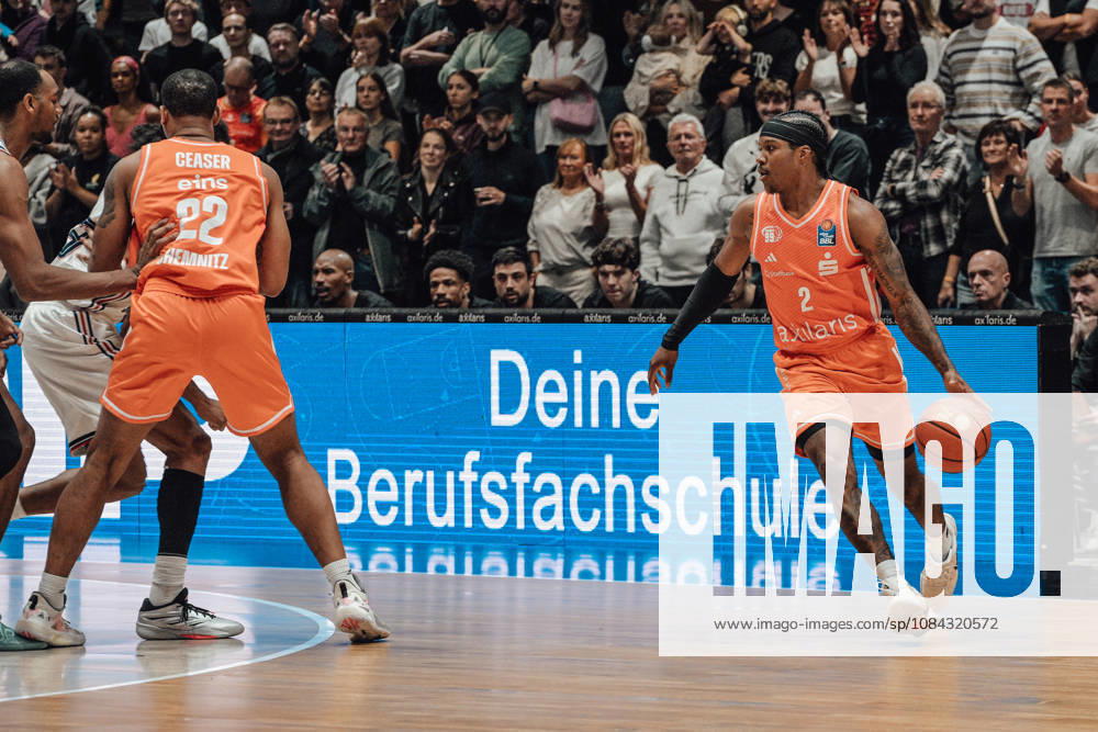 EasyCredit Basketball Bundesliga, Matchday 5, Niners Chemnitz vs. Bayern Munich, October 10, 2026, starting at 4:00 p.m., Chemnitz, Chemnitz Arena. In photo 02: Stefan Smith. easyCredit Basketball Bundesliga, Matchday 5, Niners Chemnitz vs. Bayern Munich, Chemnitz, Saxony, Germany