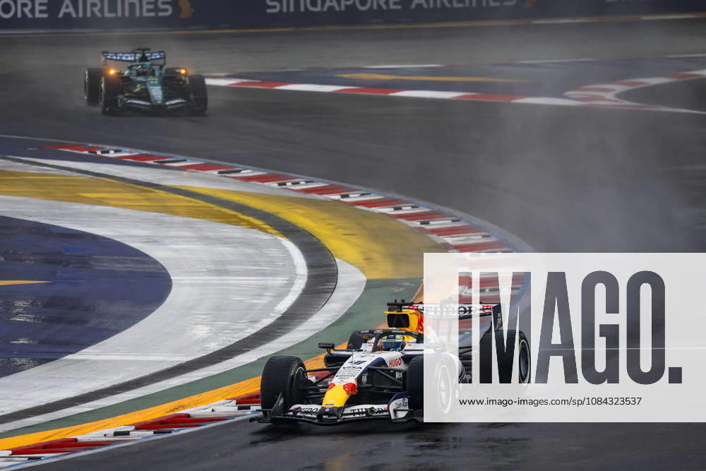 F1 - SINGAPORE GRAND PRIX 2026 41 LINDBLAD Arvid (gbr), Visa Cash App RB F1 Team VCARB03, action during the 2026 Formula 1 Singapore Grand Prix, 17th round of the 2026 Formula One World Championship, WM, Weltmeisterschaft from October 9 to 11, 2026 on the Marina Bay Street Circuit, in Singapore, Singapore - SingaporeSingapore