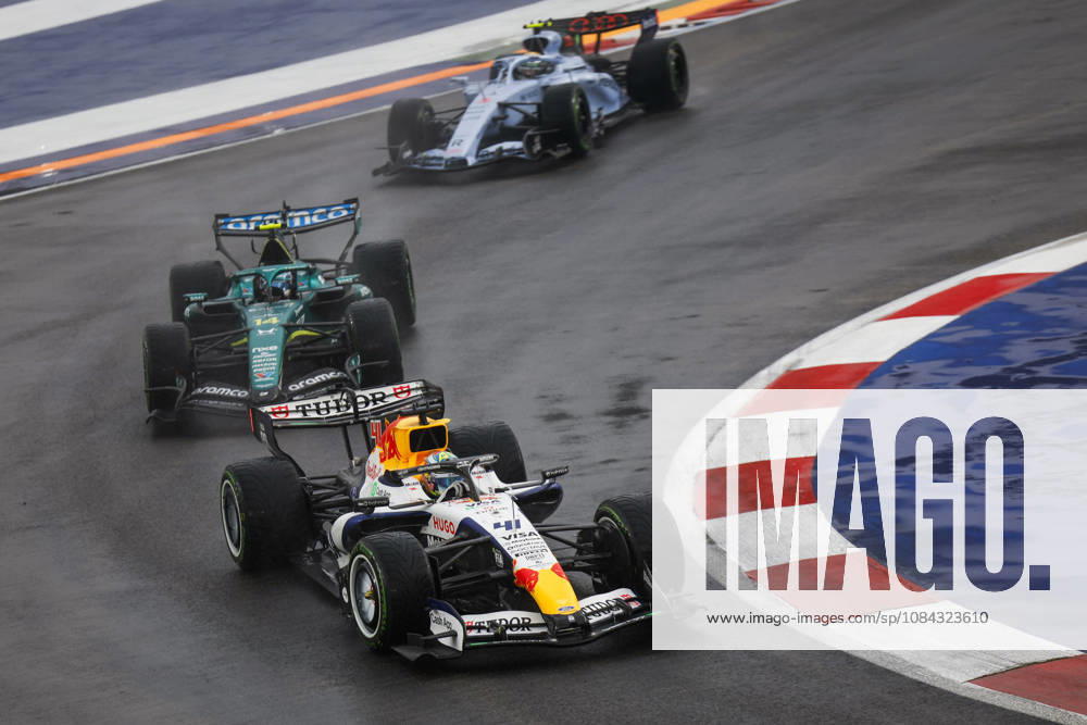 F1 - SINGAPORE GRAND PRIX 2026 41 LINDBLAD Arvid (gbr), Visa Cash App RB F1 Team VCARB03, action during the 2026 Formula 1 Singapore Grand Prix, 17th round of the 2026 Formula One World Championship, WM, Weltmeisterschaft from October 9 to 11, 2026 on the Marina Bay Street Circuit, in Singapore, Singapore - SingaporeSingapore