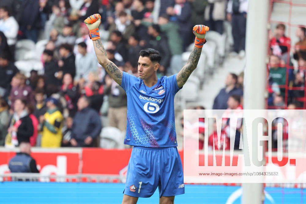Joie de Berke ÖZER (LOSC Lille) apres le but de DÃ¯lane BAKWA (LOSC Lille) lors du match LOSC Lille vs Le Havre, Ligue 1, Decathlon Arena stade Pierre Mauroy, le 10 octobre 2026 - photo Laurent Sanson PsnewZ