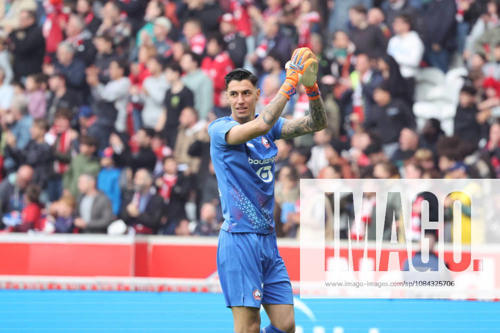 Joie de Berke ÖZER (LOSC Lille) apres le but de DÃ¯lane BAKWA (LOSC Lille) lors du match LOSC Lille vs Le Havre, Ligue 1, Decathlon Arena stade Pierre Mauroy, le 10 octobre 2026 - photo Laurent Sanson PsnewZ