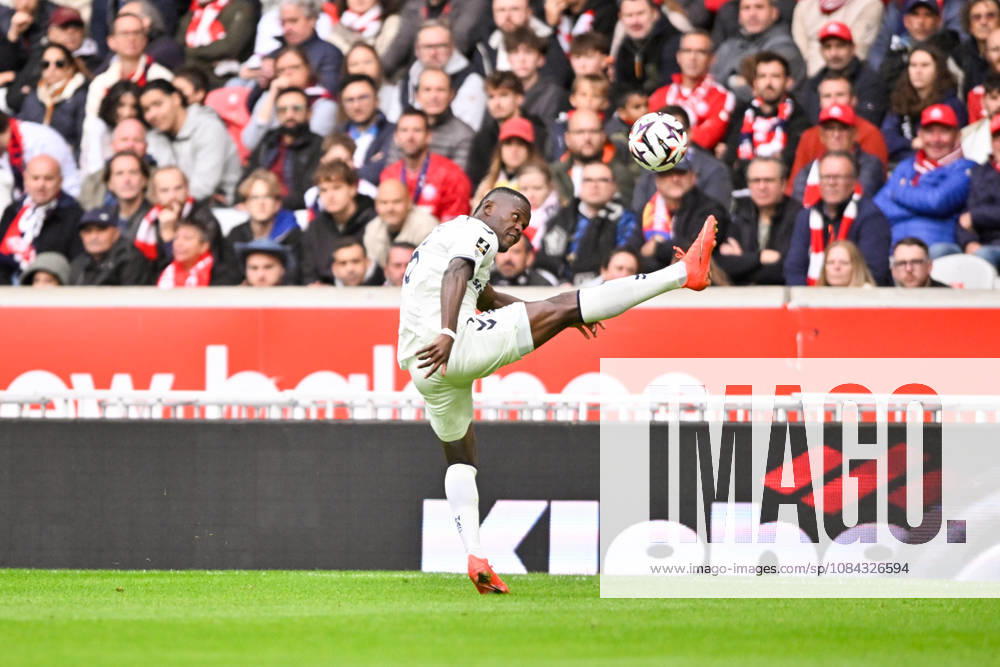 LOSC Lille v Le Havre Athletic Club - Ligue 1 McDonald s 2026 2027 Ally SAMATTA of Le Havre during Ligue 1 McDonald s match between Lille and Le Havre at Stade Pierre-Mauroy on October 10, 2026 in Lille, France. Lille France