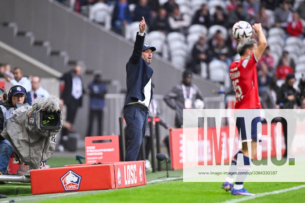 LOSC Lille v Le Havre Athletic Club - Ligue 1 McDonald s 2026 2027 Didier DIGARD Head Coach of Le Havre AC during Ligue 1 McDonald s match between Lille and Le Havre at Stade Pierre-Mauroy on October 10, 2026 in Lille, France. Lille France
