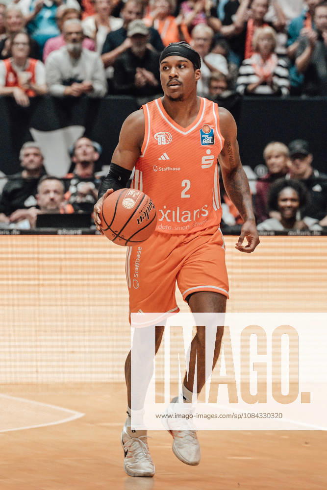 EasyCredit Basketball Bundesliga, Matchday 5, Niners Chemnitz vs. Bayern Munich, October 10, 2026, starting at 4:00 p.m., Chemnitz, Chemnitz Arena. In photo 02: Stefan Smith. easyCredit Basketball Bundesliga, Matchday 5, Niners Chemnitz vs. Bayern Munich, Chemnitz, Saxony, Germany