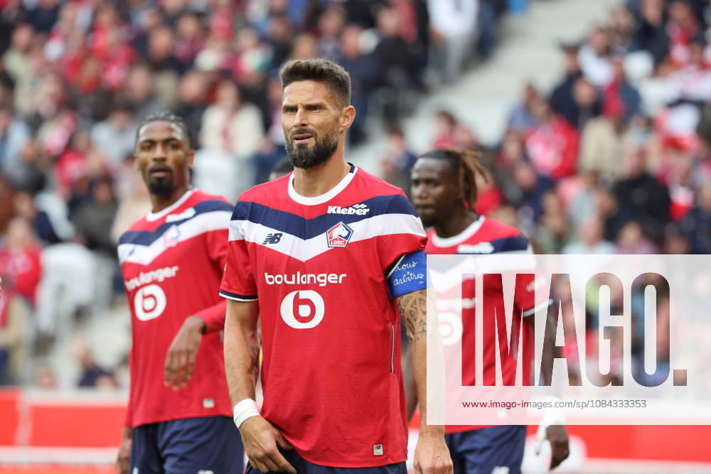 Olivier GIROUD (LOSC Lille) lors du match LOSC Lille vs Le Havre, Ligue 1, Decathlon Arena stade Pierre Mauroy, le 10 octobre 2026 - photo Laurent Sanson PsnewZ