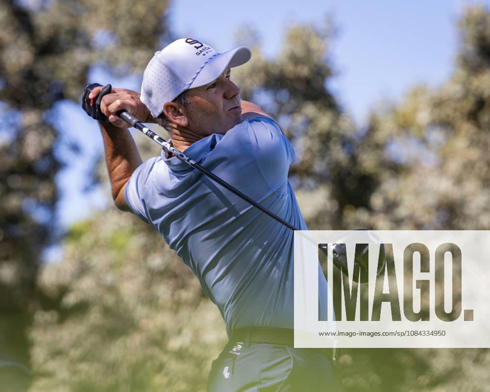 Golf 2026: Open De Espana: Day Three MADRID, SPAIN - OCTOBER 10: Sergio Garcia of Spain tees off on day three of the Open de Espana presented by Madrid at Club de Campo Villa de Madrid on October 10, 2026 in Madrid, Spain. Madrid Club de Campo Villa de Madrid Madrid Spain