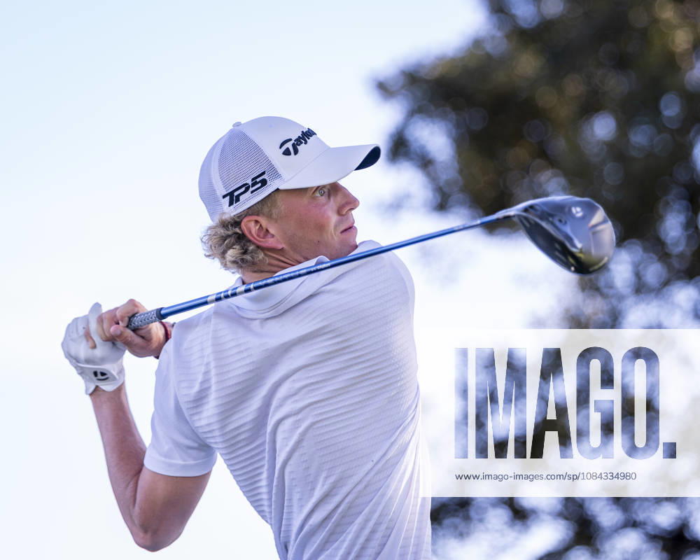 Golf 2026: Open De Espana: Day Three MADRID, SPAIN - OCTOBER 10: Martin Couvra of France tees off on day three of the Open de Espana presented by Madrid at Club de Campo Villa de Madrid on October 10, 2026 in Madrid, Spain. Madrid Club de Campo Villa de Madrid Madrid Spain