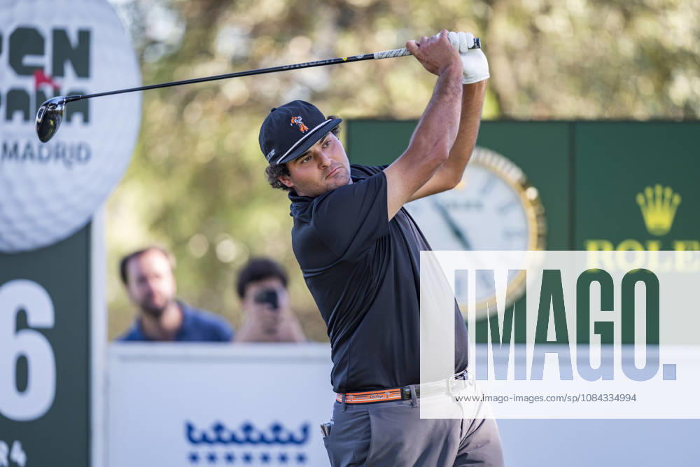 Golf 2026: Open De Espana: Day Three MADRID, SPAIN - OCTOBER 10: Eugenio Chacarra of Spain tees off on day three of the Open de Espana presented by Madrid at Club de Campo Villa de Madrid on October 10, 2026 in Madrid, Spain. Madrid Club de Campo Villa de Madrid Madrid Spain