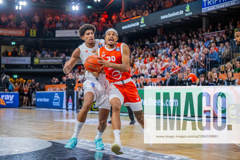 1st Basketball Bundesliga, easyCredit BBL, 2026–2027 Season, Men s Division, Regular Season, Matchday 5, October 10, 2026, RASTA Vechta vs. ratiopharm Ulm, Nelson Weidemann 30, RASTA Vechta in action, Vechta, RASTA Dome, Lower Saxony, Germany