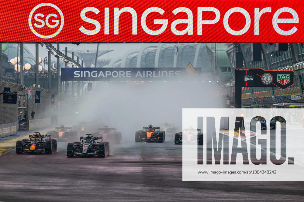 FORMULE 1 : Grand Prix de Singapour - 10 10 2026 63 George Russell (GBR) Mercedes-AMG PETRONAS Formula One Team (DEU) Mercedes W17 Mercedes, during the Formula 1 Singapore Grand Prix at the Marina Bay Street Circuit, Round 18 of the 2026 FIA Formula 1 World Championship, WM, Weltmeisterschaft 9-11 October 2026, Singapore (SGP). SINGAPORESingapore