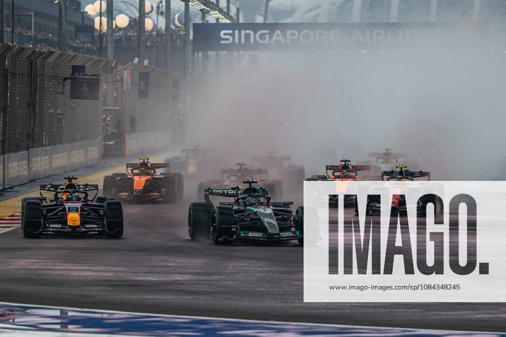 FORMULE 1 : Grand Prix de Singapour - 10 10 2026 63 George Russell (GBR) Mercedes-AMG PETRONAS Formula One Team (DEU) Mercedes W17 Mercedes, during the Formula 1 Singapore Grand Prix at the Marina Bay Street Circuit, Round 18 of the 2026 FIA Formula 1 World Championship, WM, Weltmeisterschaft 9-11 October 2026, Singapore (SGP). SINGAPORESingapore