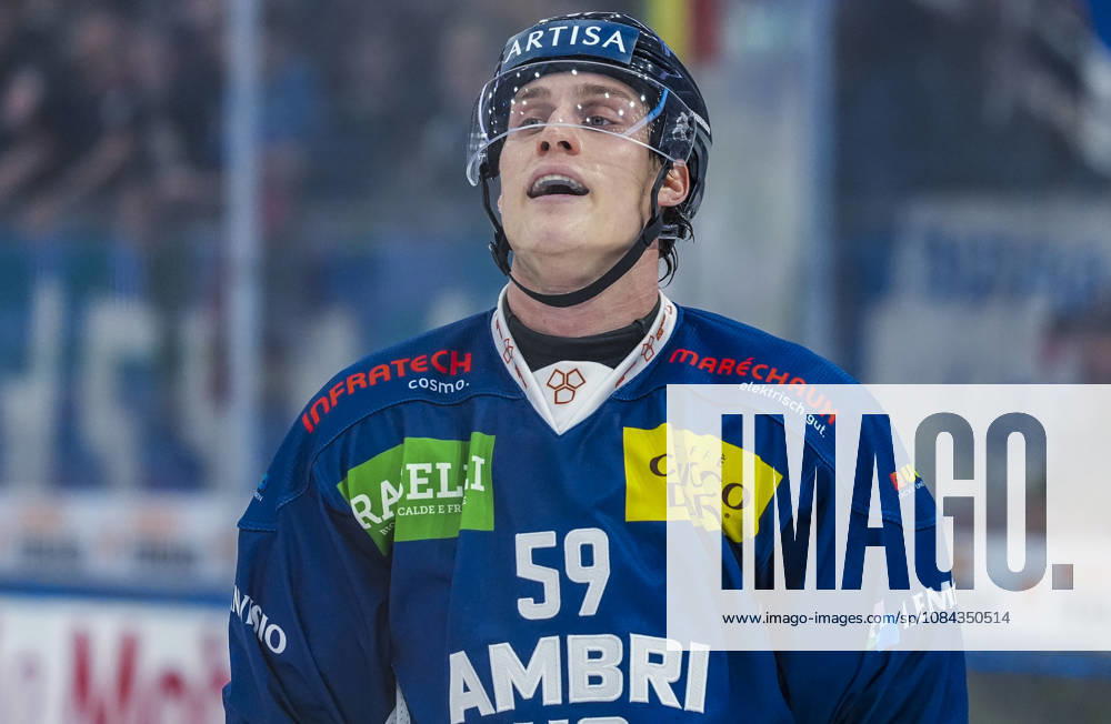 Quinto, Gottardo Arena, NL: HC Ambri Piotta vs. SC Bern 59 Dario Wuthrich Ambri Quinto Gottardo Arena Ticino Switzerland