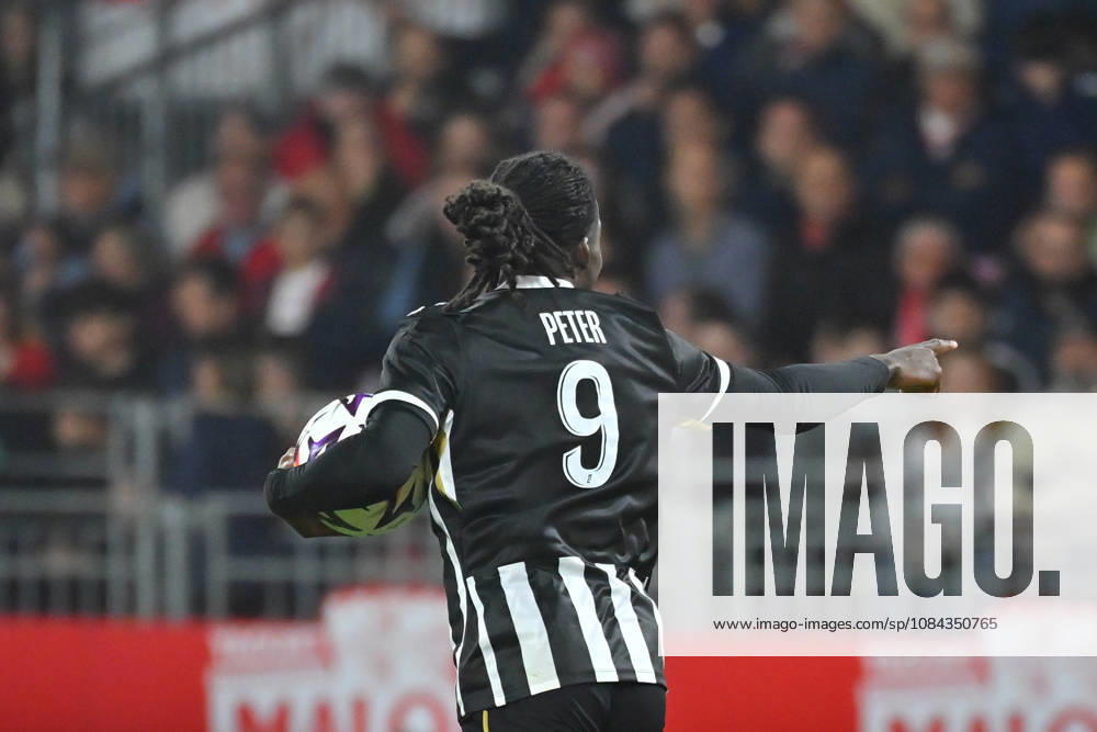 Stade Brestois 29 v Angers SCO - Ligue 1 McDonald s 2026 2027 Prosper PETER pf Angers celebrate after scores during Ligue 1 McDonald s match between Brest and Angers at Stade Francis-Le Ble on October 10, 2026 in Brest, France. Brest France