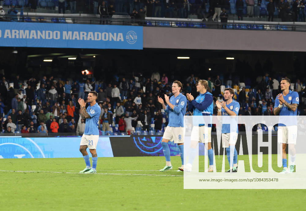 Matteo Politano (vice capitano ) of SSC Napoli during the 2026 27 Serie A match between SSC Napoli and FC Frosinone, played on October 10, 2026, at the Stadio Diego Armando Maradona in Naples Serie A Football Match †2026 27 Season: Napoli Vs. Frosinone - ZUMAs236 20261010_aap_s236_095