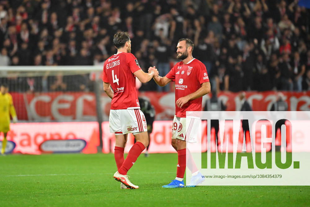 Stade Brestois 29 v Angers SCO - Ligue 1 McDonald s 2026 2027 Lucas TOUSART of Stade Brestois 29 and Gautier LLORIS of of Stade Brestois 29 during Ligue 1 McDonald s match between Brest and Angers at Stade Francis-Le Ble on October 10, 2026 in Brest, France. Brest France
