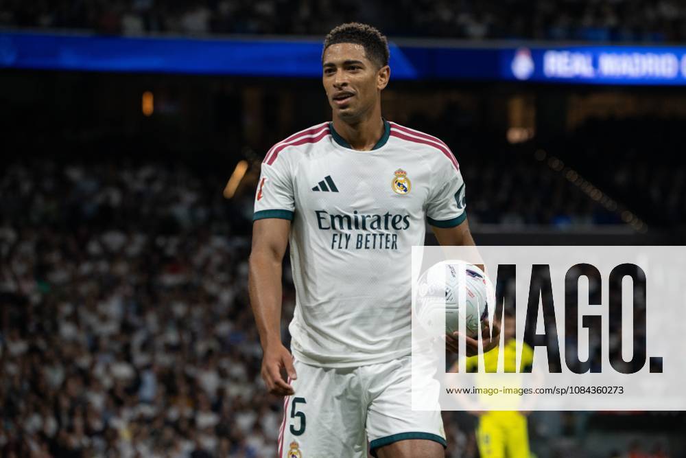 Jude Bellingham (Real Madrid) seen in action..during the La Liga EA SPORTS 2026-2027 match between Real Madrid and Villarreal..Final score: Real Madrid 1 - 0 Villarreal La Liga EA SPORTS 2026-2027 - (Match Finished) Real Madrid Vs. Villarreal In Madrid, Spain - 10 Oct 2026 - ZUMAs197 20261010_aaa_s197_324