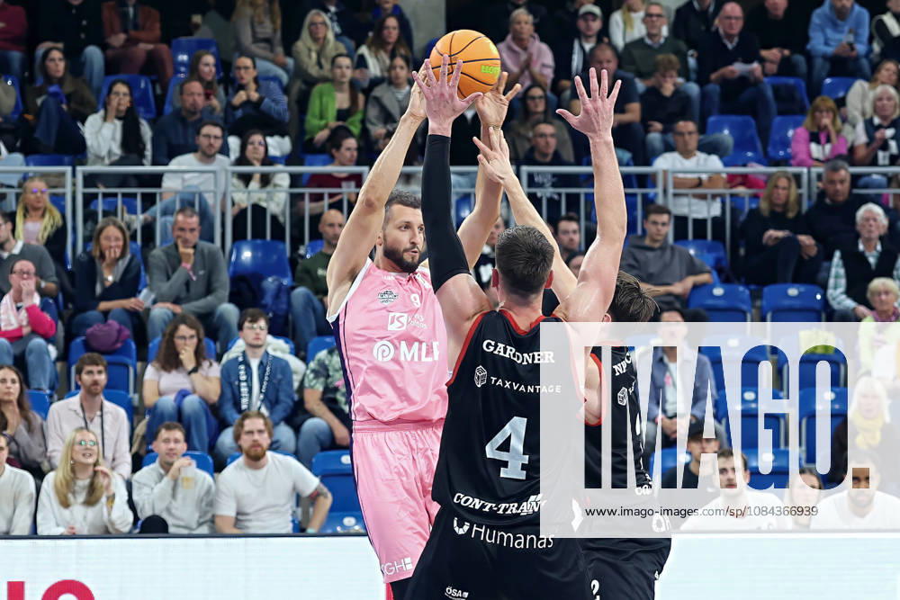 From left: Paul Zipser (MLP Academics Heidelberg), 09, fighting for the ball against Brock Gardner (SBB Baskets Wolmirstedt), 4, Dennis Nawrocki (SBB Baskets Wolmirstedt), 2 GER BBL MLP Academics Heidelberg SBB Baskets Wolmirstedt Basketball Barmer 2 Basketball Bundesliga ProA Matchday 4, 2026–2027 Season, October 10, 2026 GER MLP Academics Heidelberg SBB Baskets Wolmirstedt, Basketball Barmer 2 Basketball Bundesliga ProA Matchday 4, 2026–2027 Season, October 10, 2026, Heidelberg