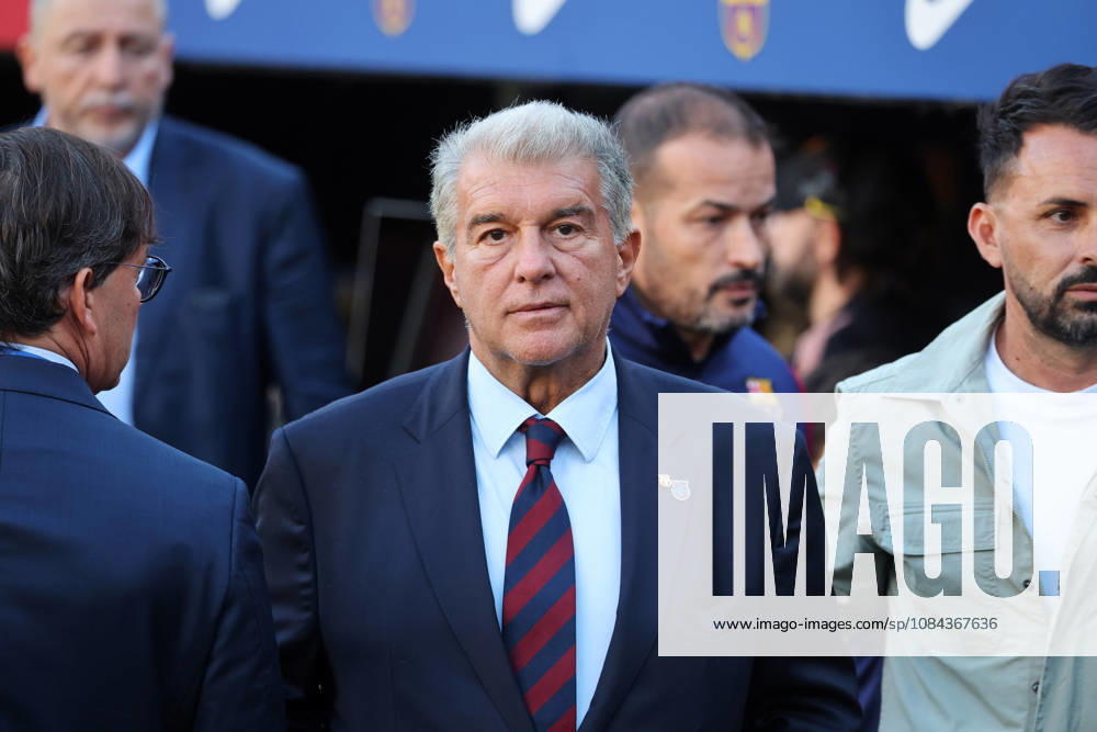 FC Barcelona, Barca v Getafe CF - LaLiga EA Sports 2026 27 Joan Laporta, president of FC Barcelona, watches the match between FC Barcelona and Getafe CF at Spotify Camp Nou in Barcelona, Spain, on October 10, 2026. The game is part of week 8 of LaLiga EA Sports 2026-27. Barcelona Barcelona Spain