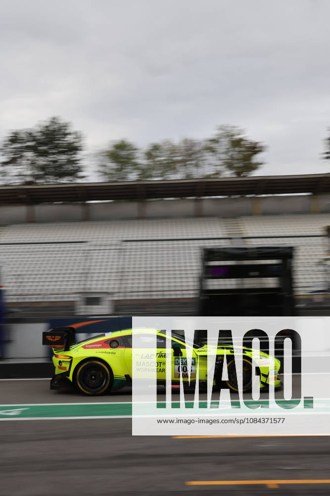 Hockenheim, Germany, October 9–11, 2026; DTM 2026 Season Finale at the Hockenheimring; Sunday, Qualifying 2; Pictured: Nicolas Baert (BEL) 8 in the pit lane at the Hockenheimring, Baden-Württemberg