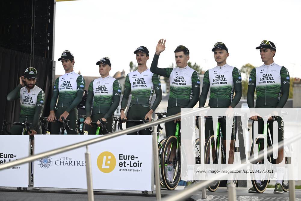 Paris Tours 2026 Cycling Race TOURS, FRANCE - OCTOBER 11 : Laronde Ellande (FRA) of Caja Rural - Seguros RGA during the 120th edition of Paris Tours an UCI ProSeries 1.Pro one day cycling road race for Men Elite of 216.2 km with start in Chartres and finish in Tours on October 11, 2026 in Tours, France, 11 10 2026 ( Motordriver Guy De Vuyst - Tours France