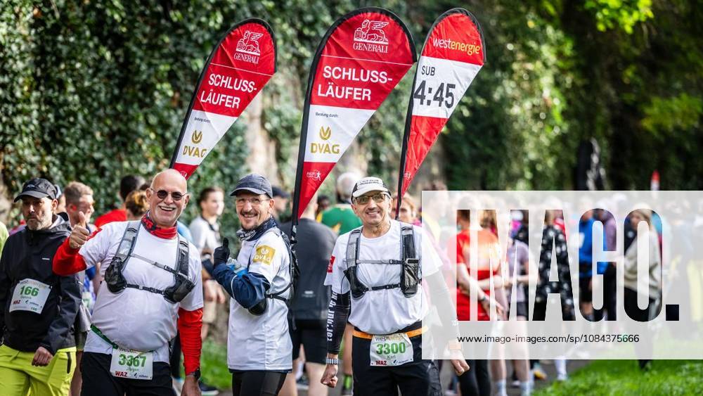 Marathon at Lake Baldeney in Essen ** FOR ** **On Sunday morning, October 11, 2026, approximately 1,800 runners will set out on a course of just over 18 kilometers around the lake as part of the supporting program for the Baldeneysee Marathon. Germany NRW Essen Copyright MartinxMöller