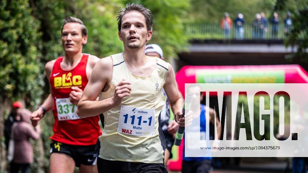 Marathon at Lake Baldeney in Essen ** FOR ** **On Sunday morning, October 11, 2026, approximately 1,200 runners will set out on a two-lap course around Lake Baldeney during the marathon. Germany, North Rhine-Westphalia, Essen. Copyright MartinxMöller