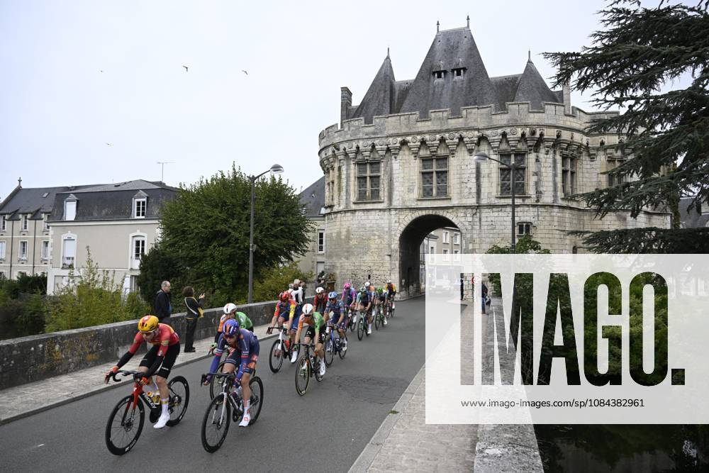 Paris Tours 2026 Cycling Race TOURS, FRANCE - OCTOBER 11 : Soderqvist Jakob (SWE) of Lidl - Trek, Bissegger Stefan (SUI) of Decathlon CMA CGM Team, Lampaert Yves (BEL) of Soudal Quick-Step, Ingebrigtsen Storm (NOR) of Uno-X Mobility, Rutsch Jonas (GER) of Lotto - Intermarche, Louvel Matis (FRA) of NSN Cycling Team, Van Den Berg Julius (NED) of Team Picnic PostNL, Calabuig Estanislao (ESP) of Caja Rural - Seguros RGA, Ourselin Paul (FRA) of Cofidis, Rasenberg Martijn (NED) of Unibet Rose Rockets, Cardis Romain (FRA) of St Michel - Preference Home - Auber93, Guglielmi Simon (FRA) of St Michel - Preference Home - Auber93 at Porte Saint-Georges (Vendome) during the 120th edition of Paris Tours an UCI ProSeries 1.Pro one day cycling road race for Men Elite of 216.2 km with start in Chartres and finish in Tours on October 11, 2026 in Tours, France, 11 10 2026 ( Motordriver Guy De Vuyst - Tours France