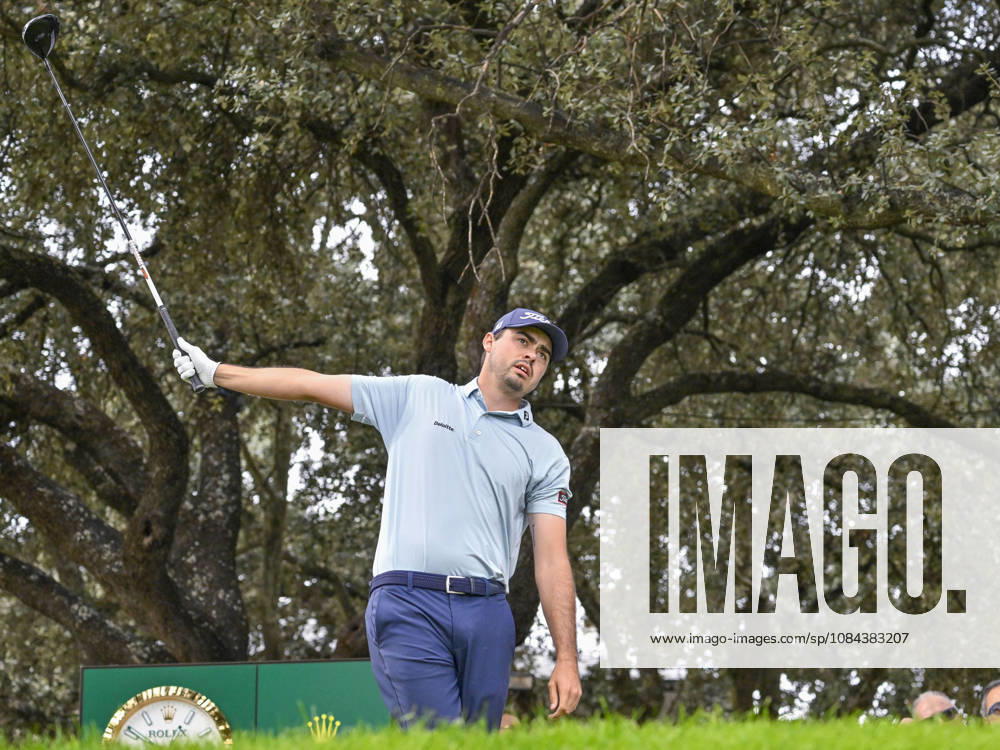 JACOB SKOV OLESEN of Denmark hits the ball off the tee during the Open de EspaoÂ±a presented by Madrid at Club de Campo Villa de Madrid on October 11, 2026 in Madrid, Spain. Open GOLF De Spain Presented By Madrid - 10.11.26 (Fourth Day) - ZUMAc312 20261011_zsp_c312_046