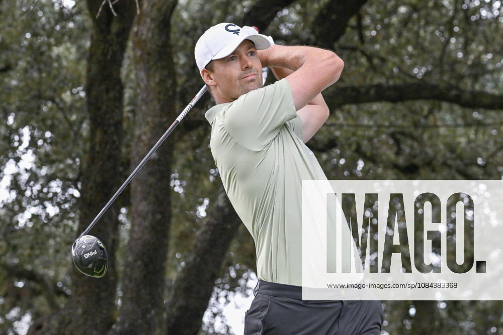 VICTOR PEREZ of France hits the ball off the tee during the Open de Espao±a presented by Madrid at Club de Campo Villa de Madrid on October 11, 2026 in Madrid, Spain. Open GOLF De Spain Presented By Madrid - 10.11.26 (Fourth Day) - ZUMAc312 20261011_zsp_c312_051