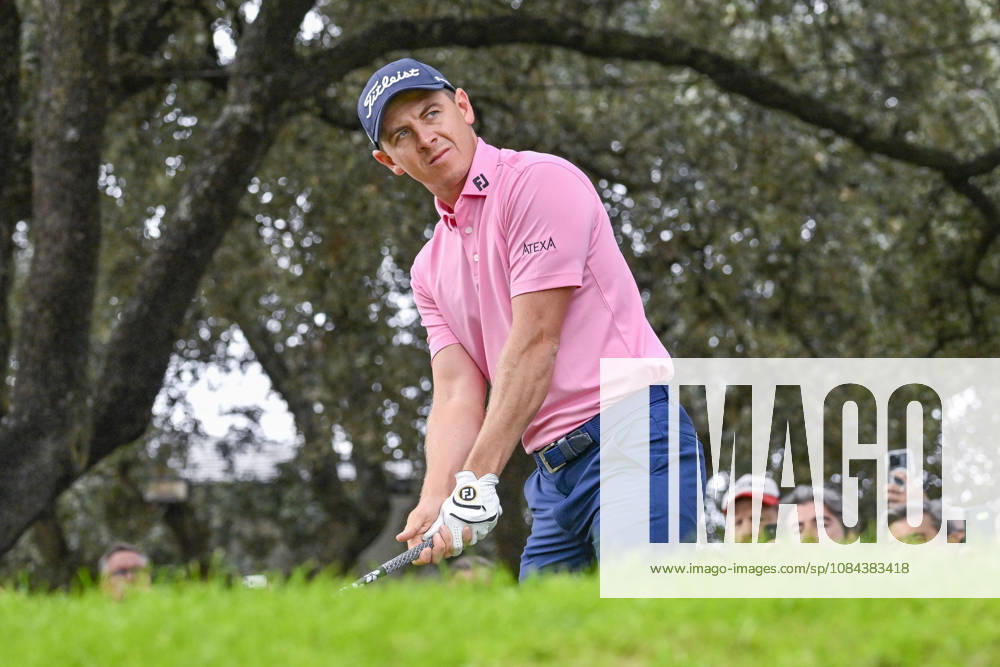 GRANT FORREST of Scotland hits the ball off the tee during the Open de Espao±a presented by Madrid at Club de Campo Villa de Madrid on October 11, 2026 in Madrid, Spain. Open GOLF De Spain Presented By Madrid - 10.11.26 (Fourth Day) - ZUMAc312 20261011_zsp_c312_061