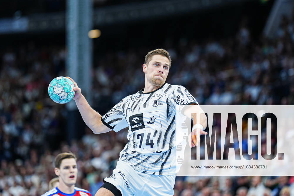 Goal by Vincent Büchner, THW Kiel, 74 GER, THW Kiel vs. Handball Club Hamburg, Handball, 1st Bundesliga, Matchday 8, 2026–2027 Season, October 11, 2026 GER, THW Kiel vs. Handball Club Hamburg, Handball, 1st Bundesliga, Matchday 8, 2026–2027 season, October 11, 2026 Kiel
