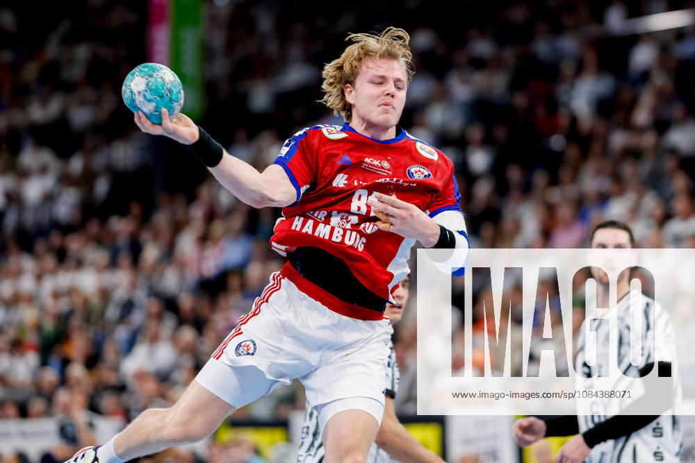 Kiel, October 11, 2026; Handball, 2026–27 Bundesliga 1, THW Kiel vs. Handball Club Hamburg; Martin Hovde, HC Hamburg, 81