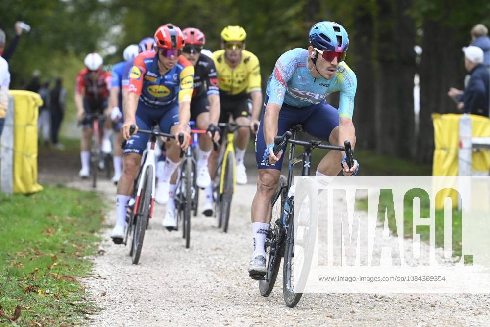 Paris Tours 2026 Cycling Race TOURS, FRANCE - OCTOBER 11 : Ballerini Davide (ITA) of XDS Astana Team during the 120th edition of Paris Tours an UCI ProSeries 1.Pro one day cycling road race for Men Elite of 216.2 km with start in Chartres and finish in Tours on October 11, 2026 in Tours, France, 11 10 2026 ( Motordriver Guy De Vuyst - Tours France
