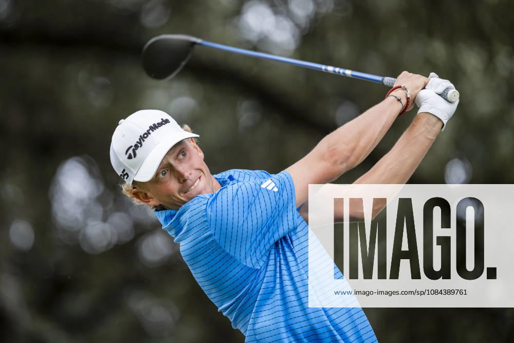 Golf 2026: Open De Espana: Day Four MADRID, SPAIN - OCTOBER 11: Martin Couvra of France tees off on day four of the Open de Espana presented by Madrid at Club de Campo Villa de Madrid on October 11, 2026 in Madrid, Spain. Madrid Club de Campo Villa de Madrid Madrid Spain