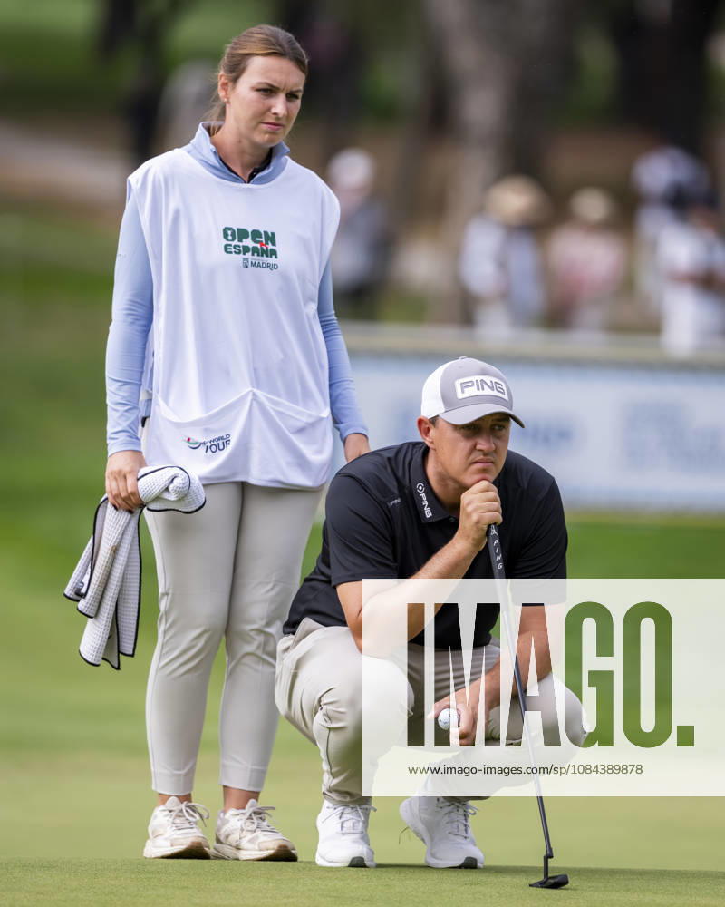 Golf 2026: Open De Espana: Day Four MADRID, SPAIN - OCTOBER 11: Emily Lyle Dean and Joe Dean of England are seen on day four of the Open de Espana presented by Madrid at Club de Campo Villa de Madrid on October 11, 2026 in Madrid, Spain. Madrid Club de Campo Villa de Madrid Madrid Spain