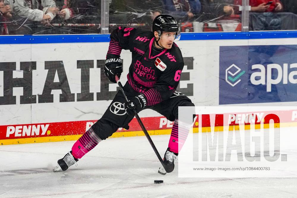 Ice Hockey: Penny DEL, Matchday 8—Cologne Sharks vs. Nuremberg Ice Tigers on October 11, 2026, at the Lanxess Arena in Cologne. Markus Ljungh, Cologne. In accordance with the guidelines of the DEL (German Ice Hockey League), the publication and further use of the footage in electronic media and on devices of any kind is not permitted during the game in progress