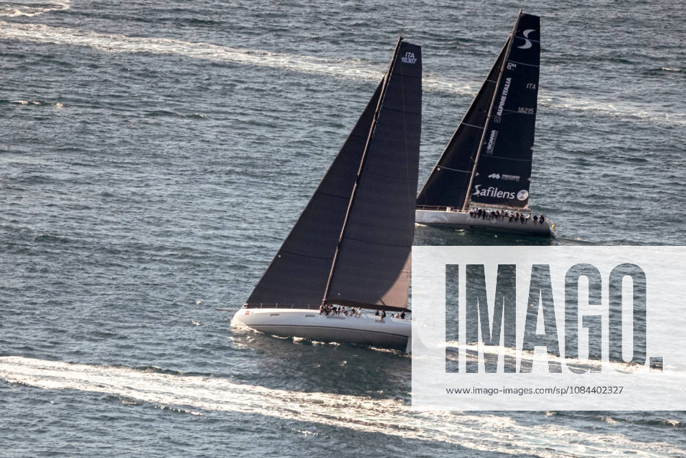 Barcolana 58 Regatta in Trieste TRIESTE, ITALY - OCTOBER 11: Sailing boats are seen during the race in Trieste, Itaky on October 11, 2026. The 58th edition of the Barcolana sailing regatta was held in the Gulf of Trieste, bringing together 1,885 professional and amateur sailing boats for the largest sailing competition in the world. The Barcolana Autumn Cup was won by Furio Benussi aboard ARCA SGR with a time of 1 hour, 5 minutes, and 9 seconds. Valeria Ferraro Anadolu Trieste Spain. Editorial use only. Please get in touch for any other usage.