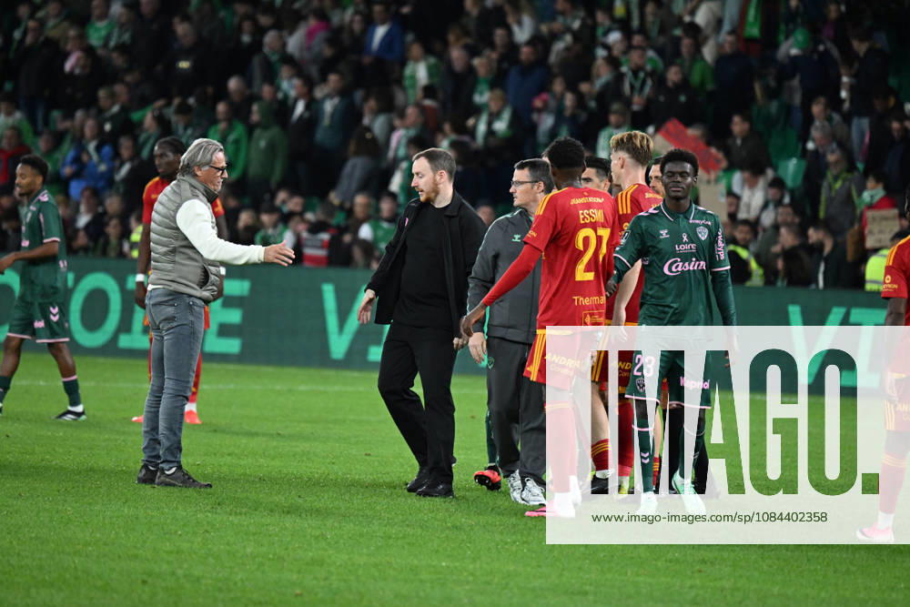 Footbal : AS Saint Etienne v RODEZ - ligue 2 - 10 10 2026 CATHRO Ian coach of Saint Etienne during the Ligue 2 BKT match between AS Saint-Etienne and RODEZ at Stade Geoffroy-Guichard Saint Etienne on October 10, 2026 in Saint-Etienne, France. SAINT ETIENNEFrance