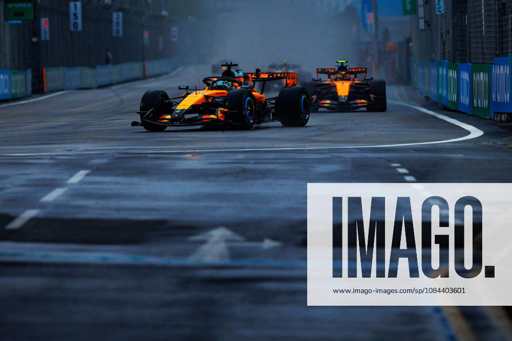 Oscar Piastri of Australia drives the (81) McLaren Mastercard F1 Team MCL40 during the sprint race ahead of the F1 Grand Prix of Singapore at the Marina Bay Street Circuit. Formula 1, Singapore Grand Prix 2026, Saturday Sprint Race - 10 Oct 2026 - ZUMAs197 20261010_aaa_s197_1037