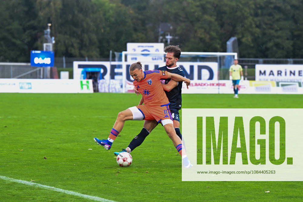 GER, Soccer, Regionalliga Nord, Matchday 13, 2026–2027 Season, Oldenburg, Marschweg Stadium, VfB Oldenburg vs. BSV Kickers Emden Matti TJADEN BSV Kickers Emden 11 Emal PEPSHI VfB Oldenburg 34 Oldenburg Marschweg Stadium Lower Saxony Germany