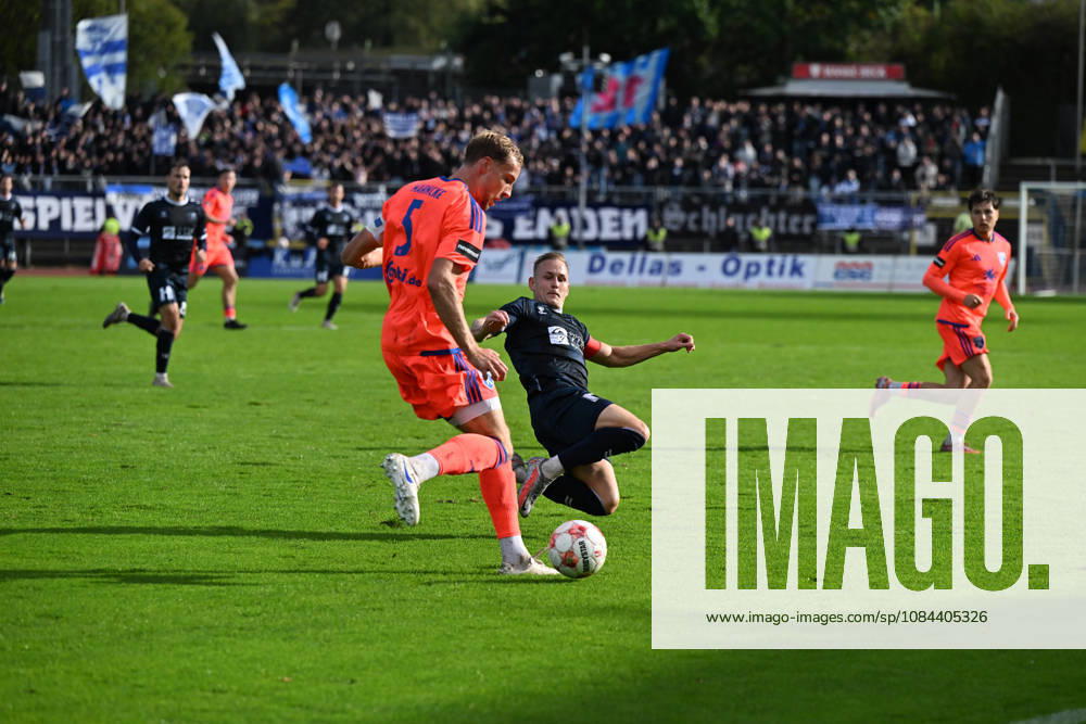 GER, Soccer, Regionalliga Nord, Matchday 13, 2026–2027 Season, Oldenburg, Marschweg Stadium, VfB Oldenburg vs. BSV Kickers Emden Kai PRÖGER PROEGER VfB Oldenburg 11 1 vs. Peer MAHNCKE BSV Kickers Emden 5 Oldenburg Marschweg Stadium Lower Saxony Germany