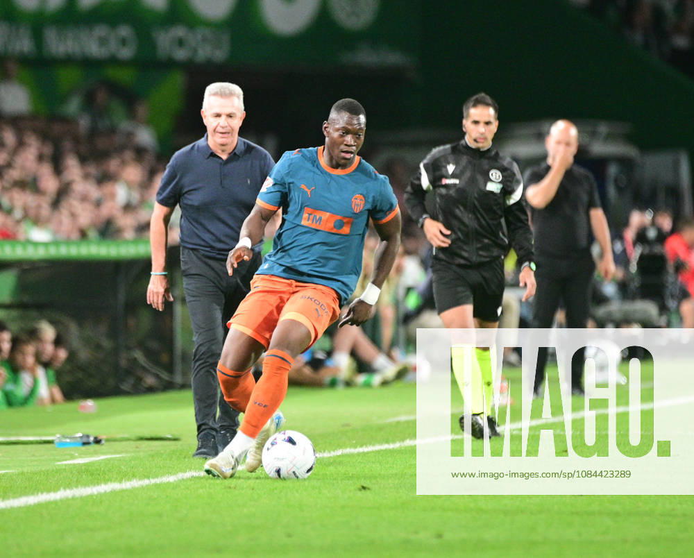 ESP LaLiga EA Sports: Racing Santander vs. Valencia CF — Aliou Dieng of Valencia CF during the LaLiga EA Sports match between Racing Santander and Valencia CF, played at Campos de Sport de El Sardinero Stadium in Cantabria on October 11, 2026, in Spain — Spanish Soccer